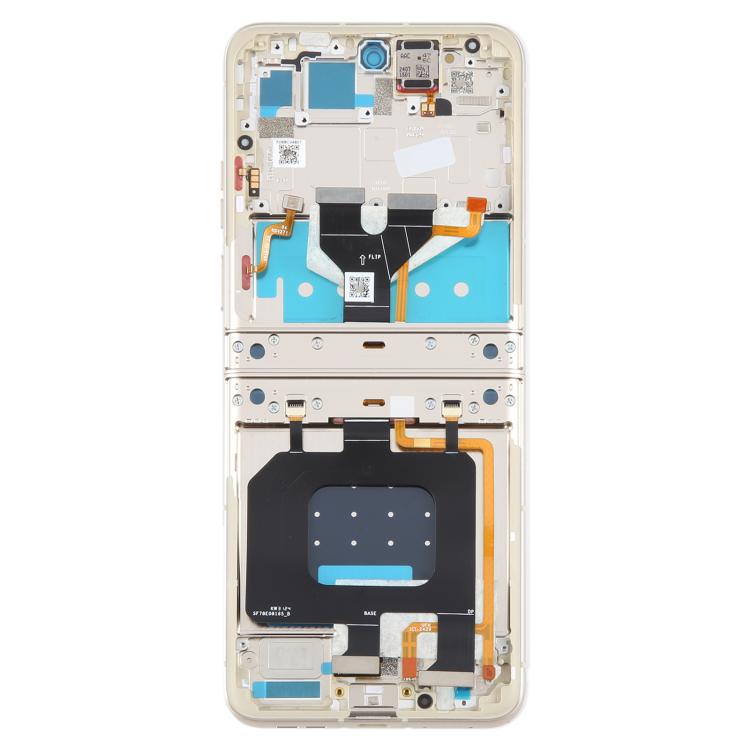For Motorola Razr 50 Original LCD Screen Digitizer Full Assembly with Frame (Orange) - free shipping - PMC TechLife - Order now!