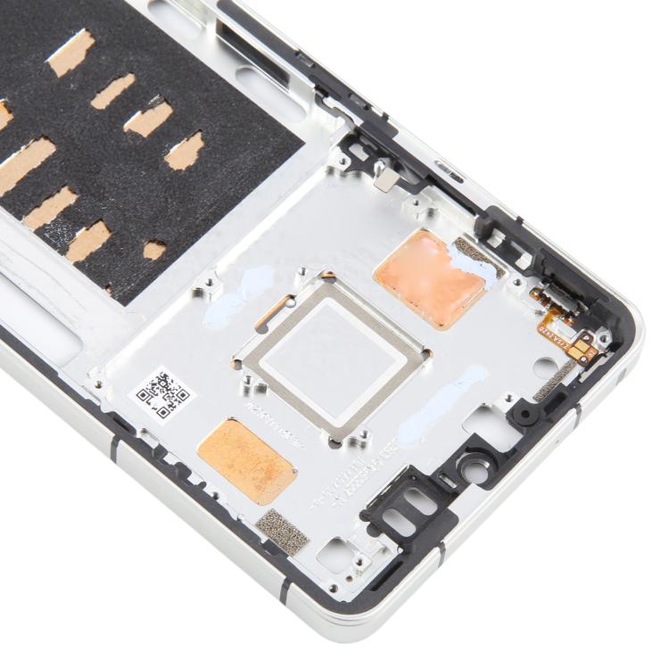 For ZTE nubia Z60S Pro Original Disassembled Middle Frame Bezel Plate (Silver) - free shipping - PMC TechLife - Order now!