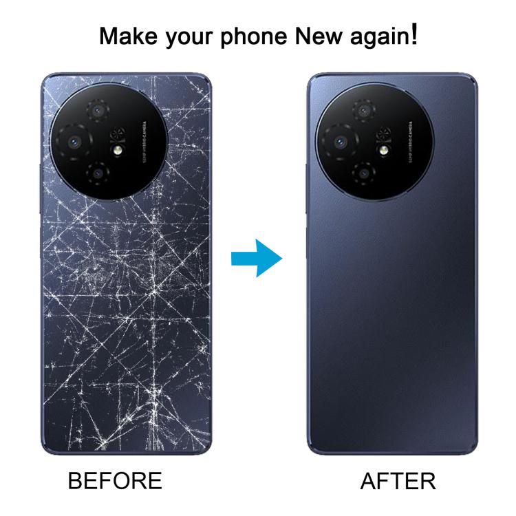 For TCL 50 XL NxtPaper Original Back Cover with Camera Lens Cover(Black) - free shipping - PMC TechLife - Order now!