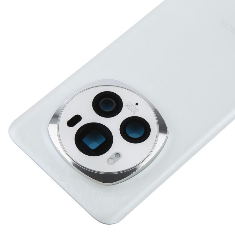 For Honor Magic6 Pro Back Cover with Camera Lens Cover(White) - free shipping - PMC TechLife - Order now!