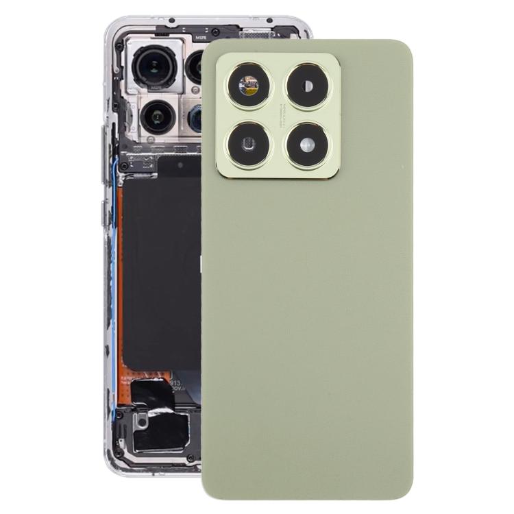 For Xiaomi 14T OEM Back Cover with Camera Lens Cover(Green) - free shipping - PMC TechLife - Order now!