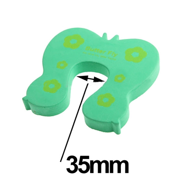 Cartoon Child Safety Gate Card / EVA Door Stopper(Green) - Safety Equipment by PMC Jewellery | Online Shopping South Africa | PMC Jewellery | Buy Now Pay Later Mobicred