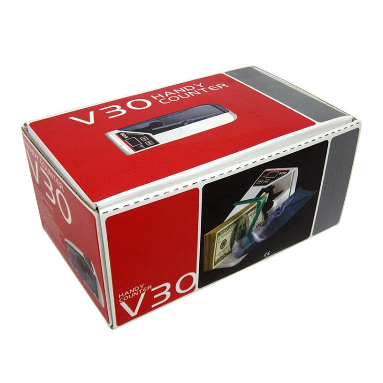 V30 Mini Portable Multi Paper Currency Counting Money Counter, US Plug - Others by PMC Jewellery | Online Shopping South Africa | PMC Jewellery