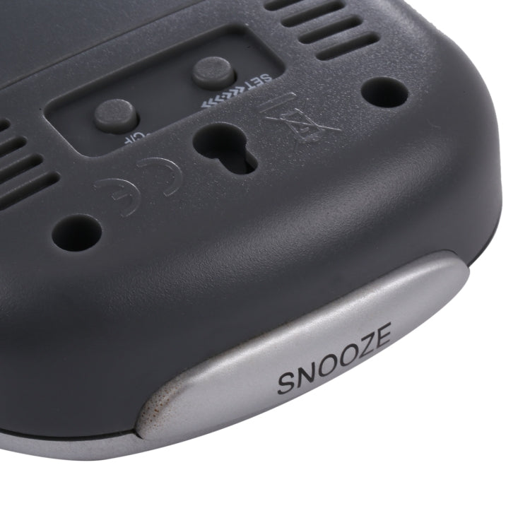 LCD Digital Desk Indoor Thermometer Hygrometer with Date / Clock / Freezing Warning(Silver) - Indoor Thermometer by PMC TechLife | Online Shopping South Africa | PMC TechLife | Buy Now Pay Later Mobicred