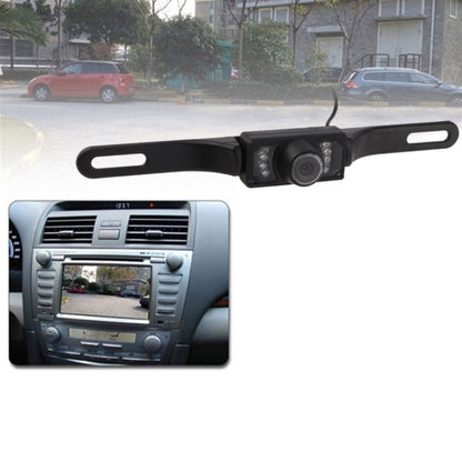 LED Sensor Car Rear View Camera, Support Color Lens / 135 Degree Viewable / Waterproof & Night Sensor Function (E300)(Black) - Rear View Cameras by PMC Jewellery | Online Shopping South Africa | PMC Jewellery | Buy Now Pay Later Mobicred