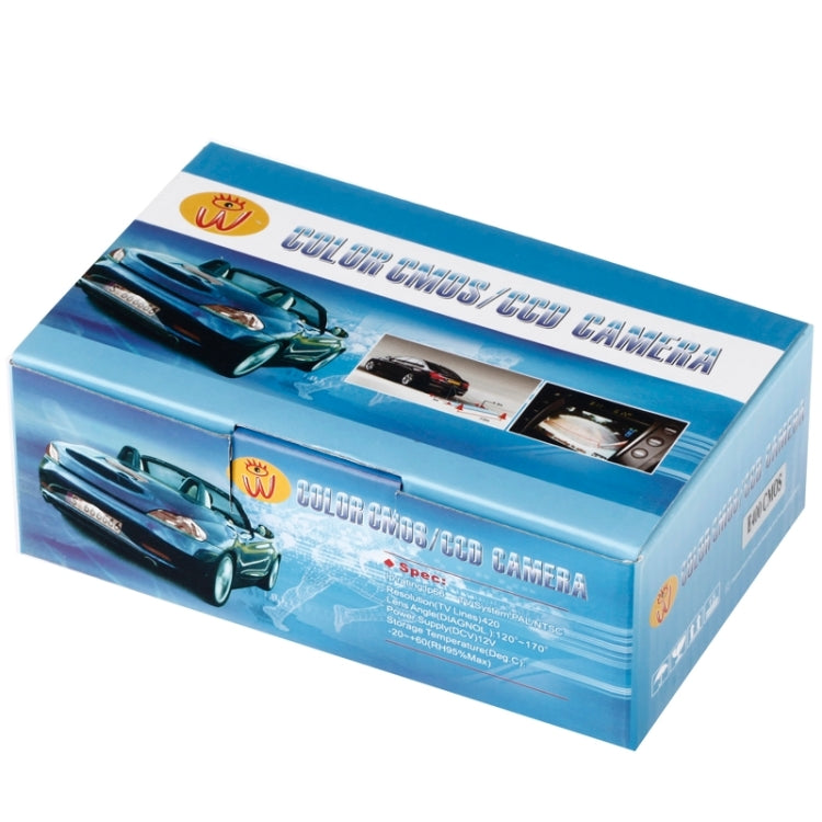 E400 Waterproof 2 LED Color CMOS/CCD Auto Car Rear View Camera for Security Backup Parking - Rear View Cameras by PMC TechLife | Online Shopping South Africa | PMC TechLife | Buy Now Pay Later Mobicred