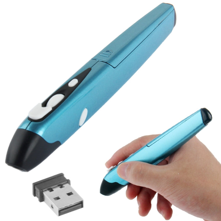 2.4GHz 500 / 1000DPI Wireless Pen Mouse with USB Mini Receiver, Transmission Distance: 10m - Wireless Mice by PMC Jewellery | Online Shopping South Africa | PMC Jewellery | Buy Now Pay Later Mobicred