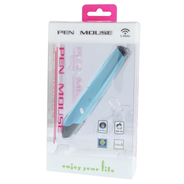2.4GHz 500 / 1000DPI Wireless Pen Mouse with USB Mini Receiver, Transmission Distance: 10m - Wireless Mice by PMC Jewellery | Online Shopping South Africa | PMC Jewellery | Buy Now Pay Later Mobicred