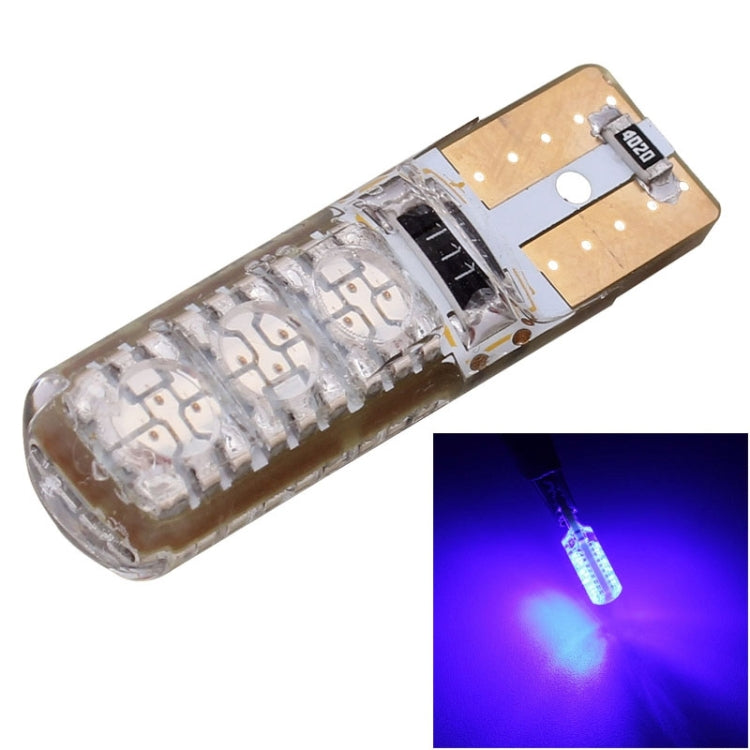 10 PCS T10 3W 300LM Silicone 6 LED SMD 5050 Car Clearance Lights Lamp, DC 12V - Clearance Lights by PMC Jewellery | Online Shopping South Africa | PMC Jewellery | Buy Now Pay Later Mobicred