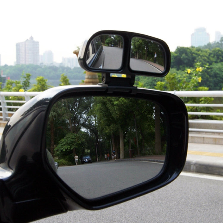 Right Side Rear View Blind Spot Mirror Universal adjustable Wide Angle Auxiliary Mirror(Black) - Convex Mirror & Accessories by PMc TechLife | Online Shopping South Africa | PMc TechLife | Buy Now Pay Later Mobicred