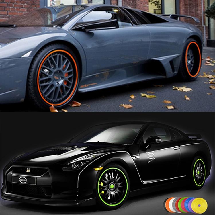 Universal Decorative Scratchproof Stickup 8M Flexible Car Wheel Hub TRIM Mouldings Decoration Strip(Grey) - free shipping - PMC TechLife - Order now!