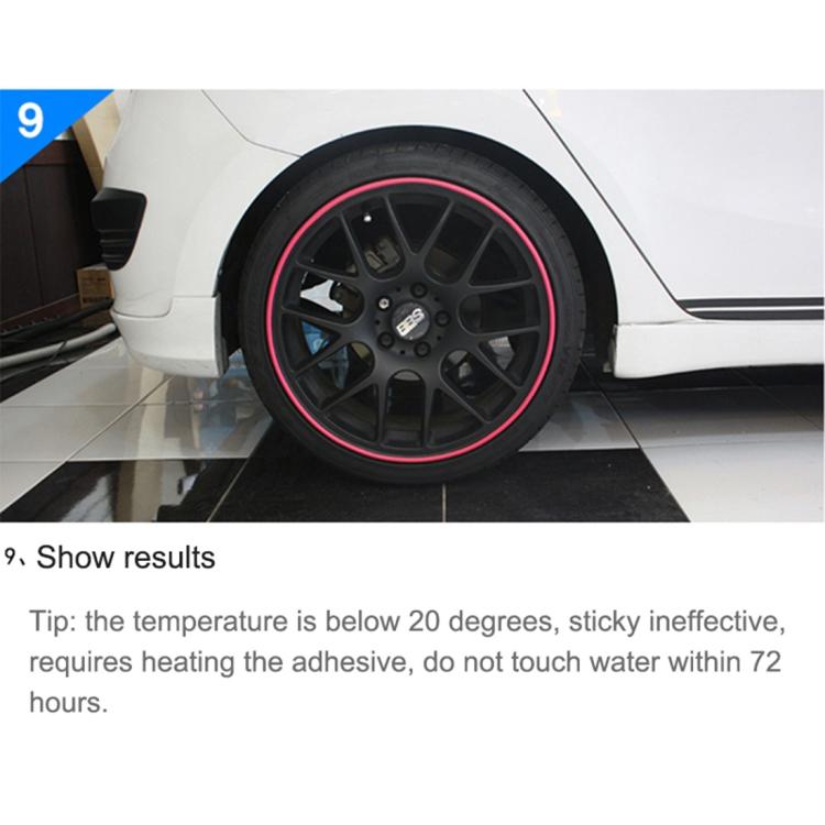 Universal Decorative Scratchproof Stickup 8M Flexible Car Wheel Hub TRIM Mouldings Decoration Strip(Grey) - free shipping - PMC TechLife - Order now!