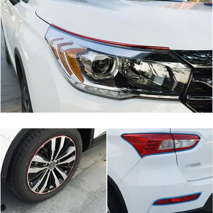 Universal Decorative Scratchproof Stickup 8M Flexible Car Wheel Hub TRIM Mouldings Decoration Strip(Grey) - free shipping - PMC TechLife - Order now!
