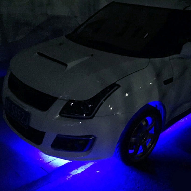10 PCS 60cm 30 LED Waterproof Flexible Car Strip Light, DC 12V(Blue Light) - free shipping - PMC TechLife - Order now!
