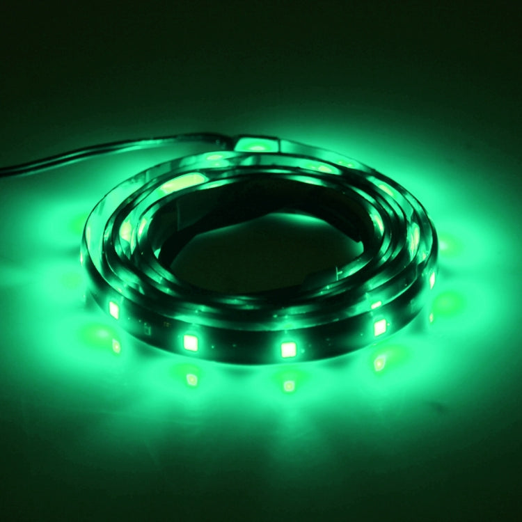 5PCS 90cm 45 LED Waterproof Flexible Car Strip Light, DC 12V(Green Light) - Decorative Lights by PMC TechLife | Online Shopping South Africa | PMC TechLife | Buy Now Pay Later Mobicred