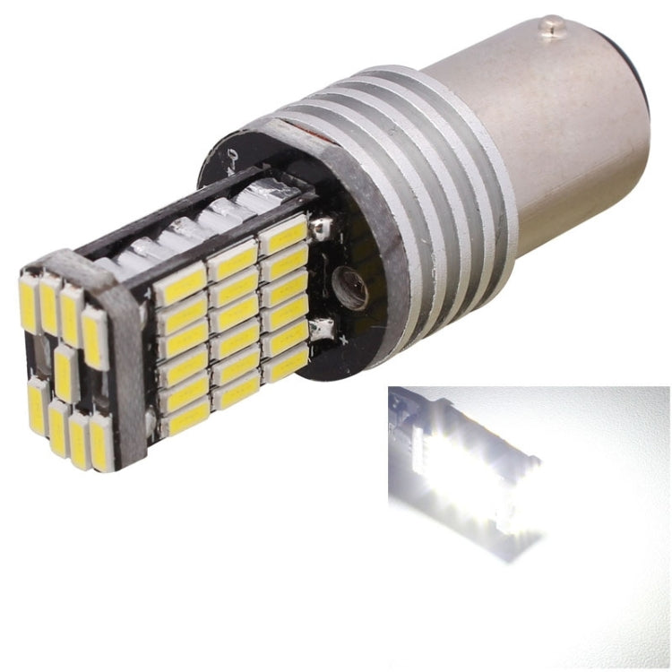 2 PCS 1157 9W 450LM White Light 45 LED 4014 SMD Car Brake Light Steering Light Bulb, DC 12V - Brake Lights by PMC TechLife | Online Shopping South Africa | PMC TechLife | Buy Now Pay Later Mobicred