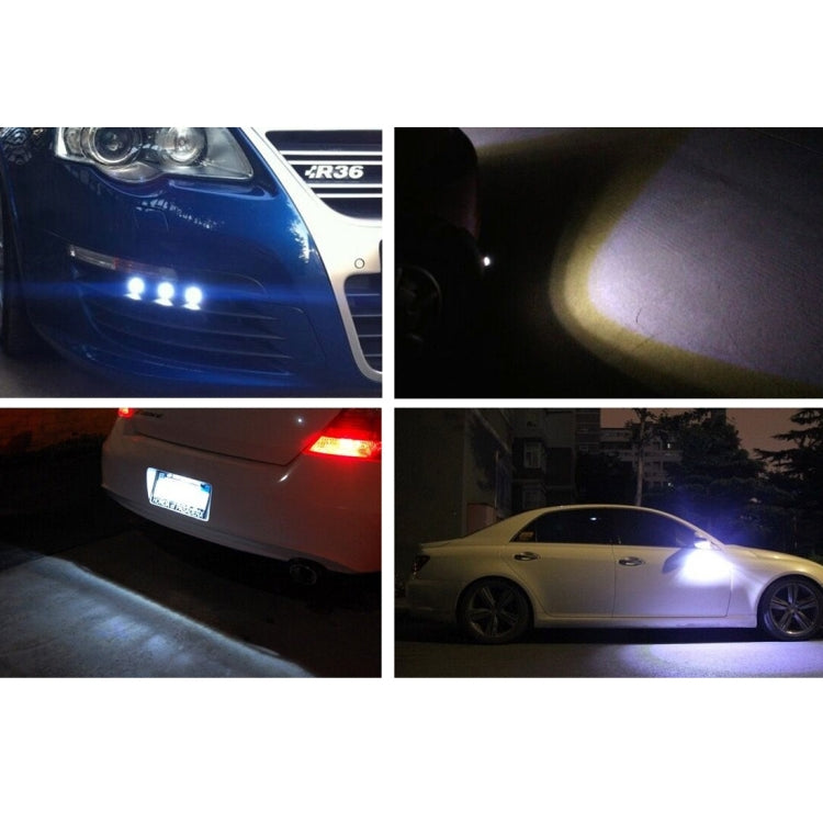 2 PCS 2x 3W 120LM Waterproof Eagle Eye light  White LED Light for Vehicles, Cable Length: 60cm(Black) - Eagle Eye Lamps by PMC TechLife | Online Shopping South Africa | PMC TechLife | Buy Now Pay Later Mobicred