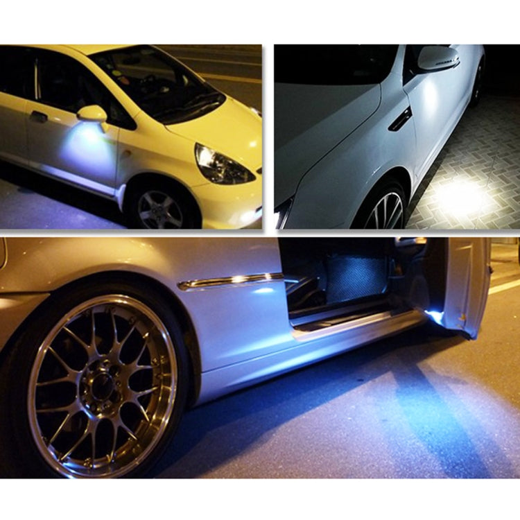 2 PCS 2x 3W 120LM Waterproof Eagle Eye light  White LED Light for Vehicles, Cable Length: 60cm(Black) - Eagle Eye Lamps by PMC TechLife | Online Shopping South Africa | PMC TechLife | Buy Now Pay Later Mobicred