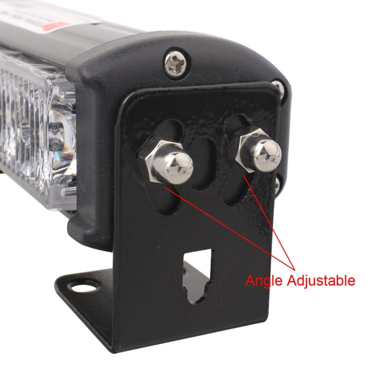 2 PCS  6 inch 6 LED 2 x 18W Car Flash Warning Light Yellow Change White Waterproof Emergency Light, DC 12V - free shipping - PMC TechLife - Order now!