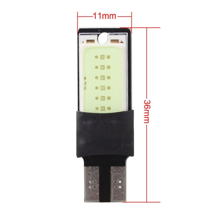 2 PCS T10 6W 180LM Ice Blue Light Double-Faced 2 COB LED Decode Canbus Error-Free Car Clearnce Reading Lamp, DC 12V - Clearance Lights by PMC TechLife | Online Shopping South Africa | PMC TechLife | Buy Now Pay Later Mobicred