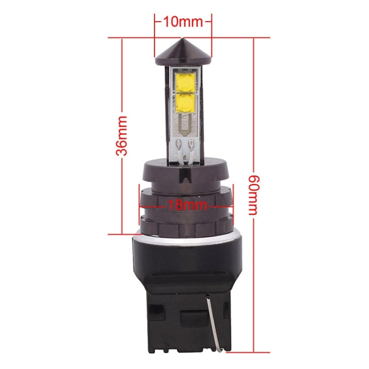 MZ T20 7440 20W 800LM White Light 4 CREE XT-E LED Car Brake Light Daytime Running Light Bulb, DC 12-24V - Brake Lights by PMC Jewellery | Online Shopping South Africa | PMC Jewellery | Buy Now Pay Later Mobicred