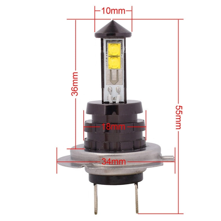 H7 20W 800LM White Light 4 XT-E LED Car Fog Light Headlight Bulb, DC 12-24V - free shipping - PMC TechLife - Order now!