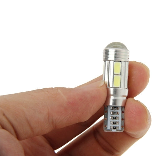 T10 4W White 200LM 10 LED SMD 5730 Backup Reverse Light Turn Signal Bulb for Vehicles, DC 12V - Brake Lights by PMC TechLife | Online Shopping South Africa | PMC TechLife | Buy Now Pay Later Mobicred