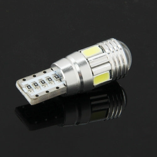T10 2W White 130LM 6 LED SMD 5730 Backup Reverse Light Turn Signal Bulb for Vehicles, DC 12V - Brake Lights by PMC TechLife | Online Shopping South Africa | PMC TechLife | Buy Now Pay Later Mobicred