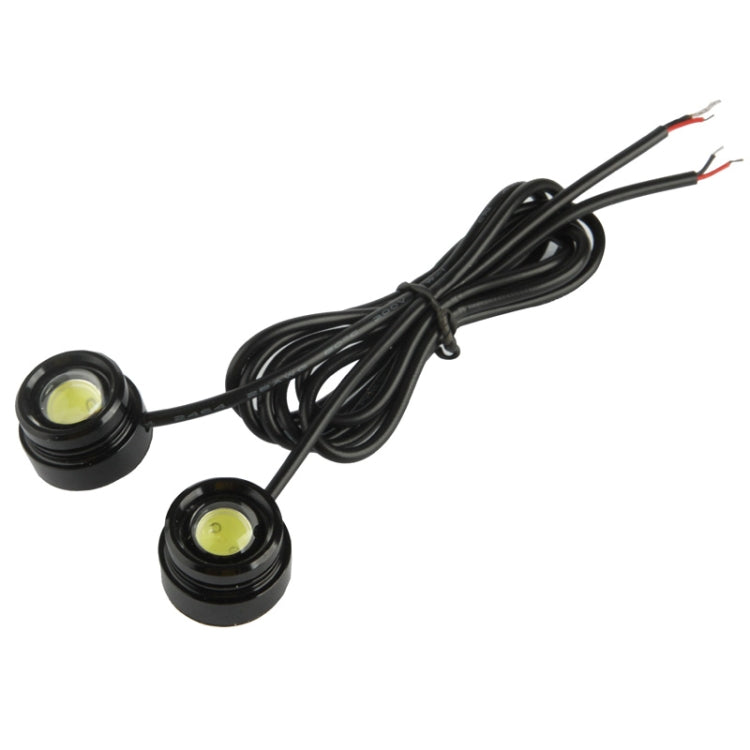 2x 1.5W Waterproof Eagle Eye Light White LED Light for Vehicles, Cable Length: 65cm - Eagle Eye Lamps by PMC TechLife | Online Shopping South Africa | PMC TechLife | Buy Now Pay Later Mobicred