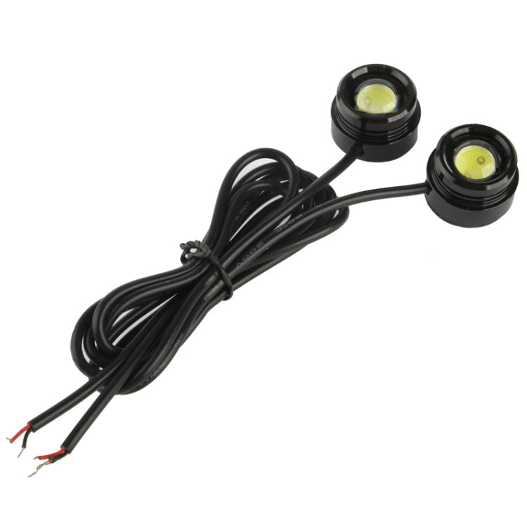 2x 1.5W Waterproof Eagle Eye Light White LED Light for Vehicles, Cable Length: 65cm - Eagle Eye Lamps by PMC TechLife | Online Shopping South Africa | PMC TechLife | Buy Now Pay Later Mobicred