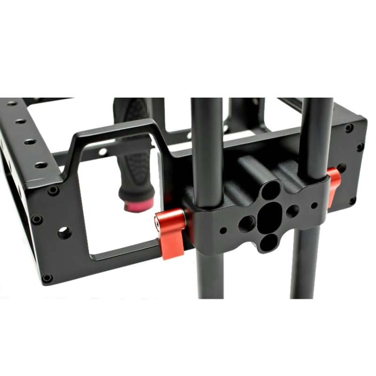 DEBO DET-08 Camera Cage Handle Kit for SLR Camera 5D2 / 5D3 (Black+Red) - free shipping - PMC TechLife - Order now!