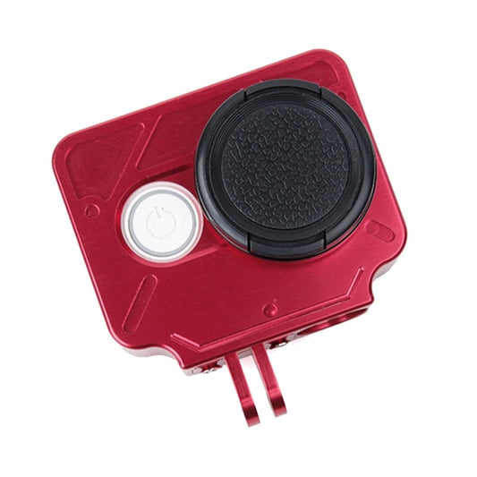 TMC HR327 CNC Aluminum Alloy Protective Case for Xiaomi Yi Action Camera(Red) - Metal Cases by TMC | Online Shopping South Africa | PMC Jewellery | Buy Now Pay Later Mobicred