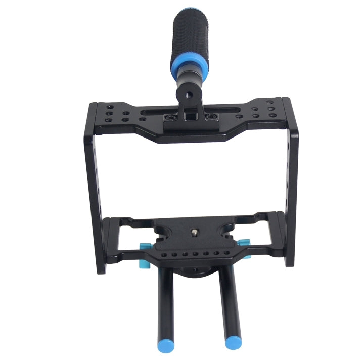 YELANGU YLG0108D Protective Cage Handle Stabilizer Top Set for DSLR Camera - free shipping - PMC TechLife - Order now!
