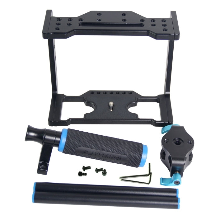 YELANGU YLG0108D Protective Cage Handle Stabilizer Top Set for DSLR Camera - free shipping - PMC TechLife - Order now!