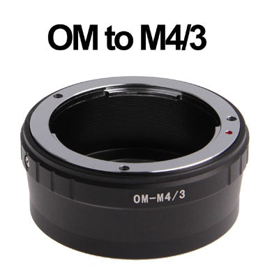 OM-M4/3 Lens Mount Stepping Ring(Black) - free shipping - PMC TechLife - Order now!