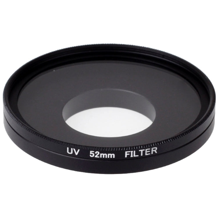 52mm UV Filter Lens Filter with Cap for Xiaomi Xiaoyi 4K+ / 4K, Xiaoyi Lite, Xiaoyi  Sport Camera - Lens Filter by PMC Jewellery | Online Shopping South Africa | PMC Jewellery | Buy Now Pay Later Mobicred