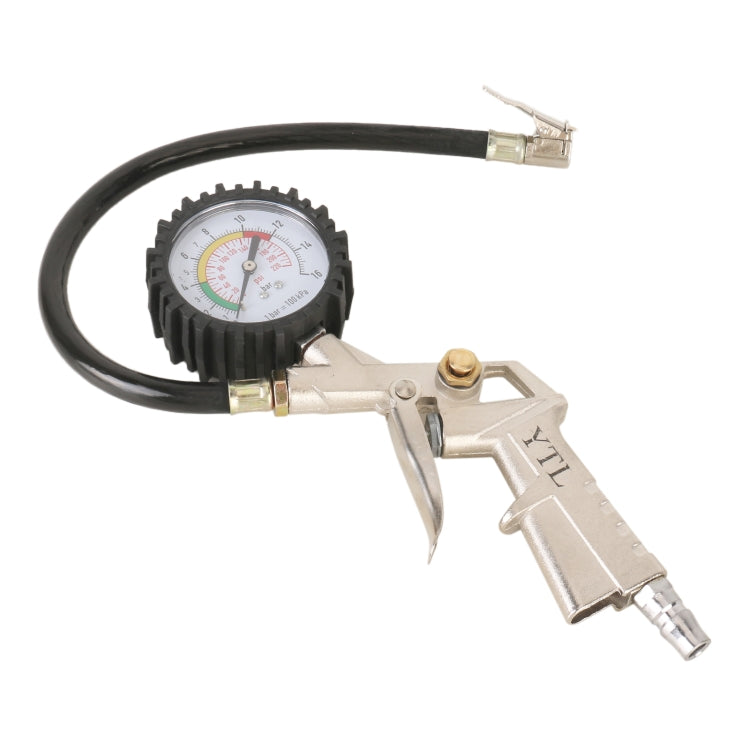 Car Inflator and Gauge Kit, Pressure Range: 0-220PSI - Tire Pressure Gauges by PMC TechLife | Online Shopping South Africa | PMC TechLife | Buy Now Pay Later Mobicred
