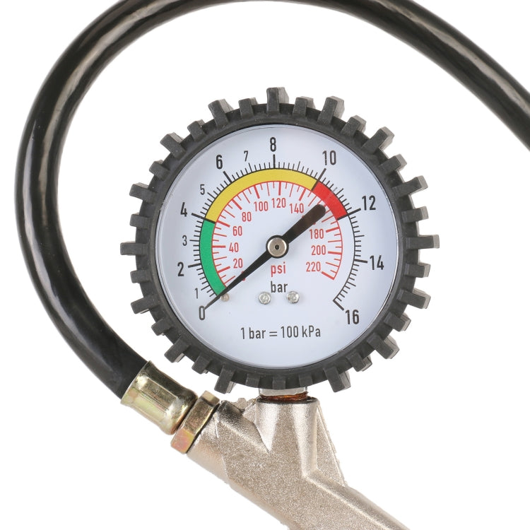 Car Inflator and Gauge Kit, Pressure Range: 0-220PSI - Tire Pressure Gauges by PMC TechLife | Online Shopping South Africa | PMC TechLife | Buy Now Pay Later Mobicred