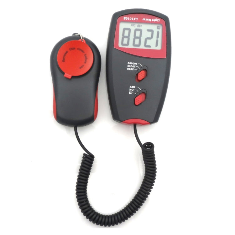 Digital Light Meter, Measuring Range: 1-100000 Lux(Red) - Light & Sound Meter by PMC TechLife | Online Shopping South Africa | PMC TechLife | Buy Now Pay Later Mobicred