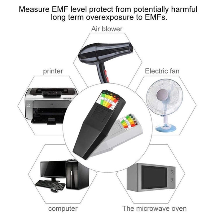 5-LED Electromagnetic Radiation Detector EMF Meter Tester - Radiation Detector by PMC Jewellery | Online Shopping South Africa | PMC Jewellery