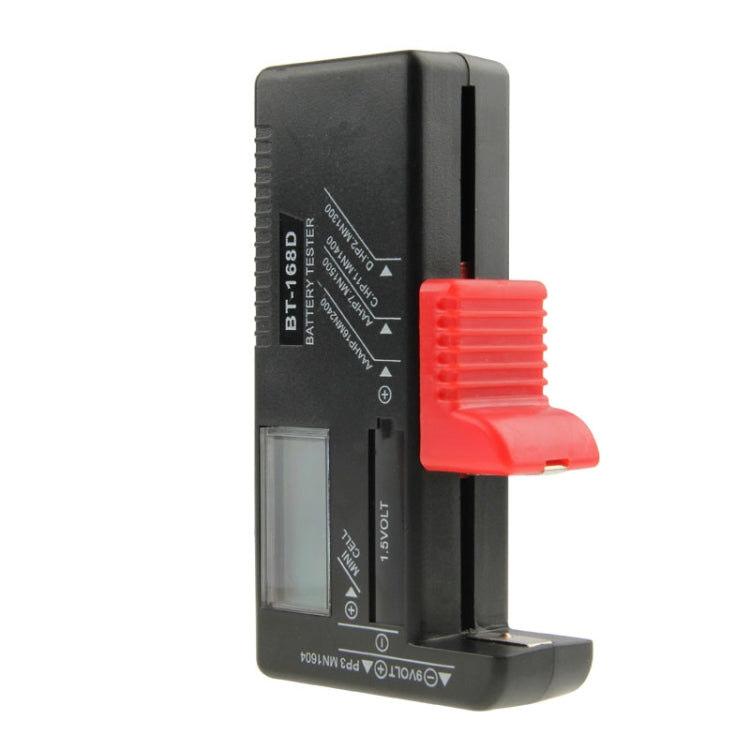 BT-168D Digital LCD Display Battery Universal Tester for 1.5V AAA, AA and 9V 6F22 Batteries - Battery & Resistance Tester by PMc TechLife | Online Shopping South Africa | PMc TechLife | Buy Now Pay Later Mobicred