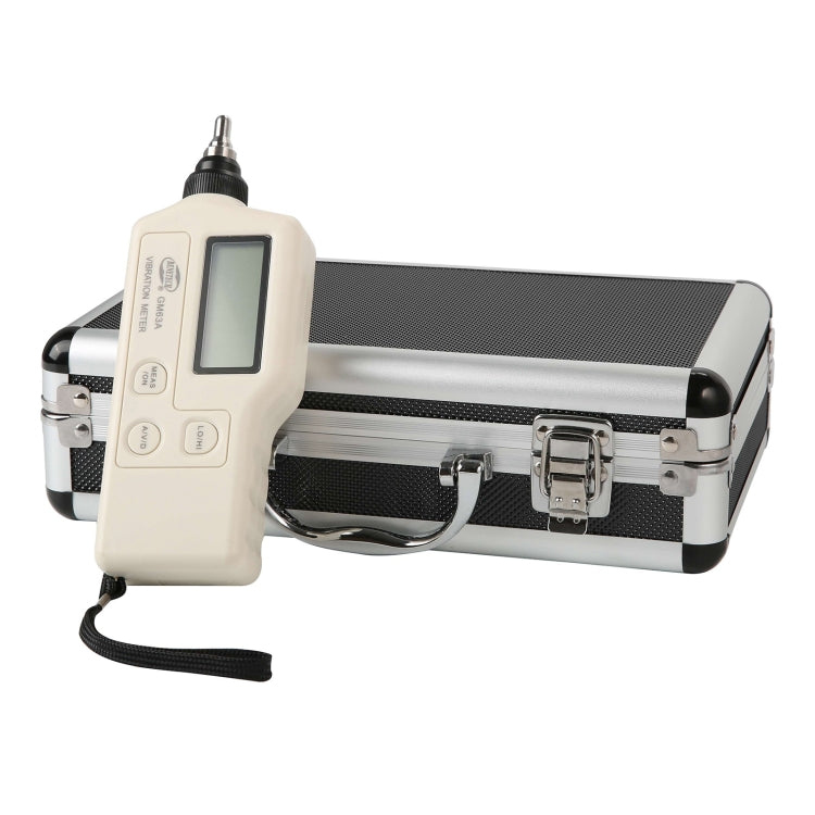 BENETECH GM63A Vibration Meter Digital Tester Vibrometer Analyzer Acceleration Velocity(White) - free shipping - PMC TechLife - Order now!