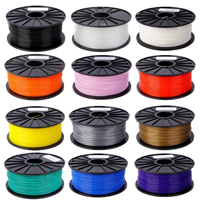 ABS 1.75 mm Color Series 3D Printer Filaments, about 395m(Silver) - Consumables by PMC TechLife | Online Shopping South Africa | PMC TechLife | Buy Now Pay Later Mobicred