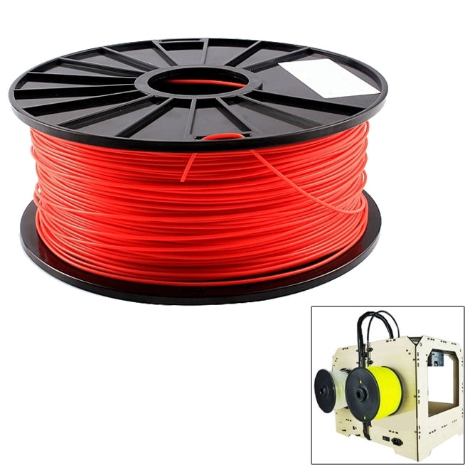 ABS 1.75 mm Fluorescent 3D Printer Filaments, about 395m(Red) - Consumables by PMC TechLife | Online Shopping South Africa | PMC TechLife | Buy Now Pay Later Mobicred