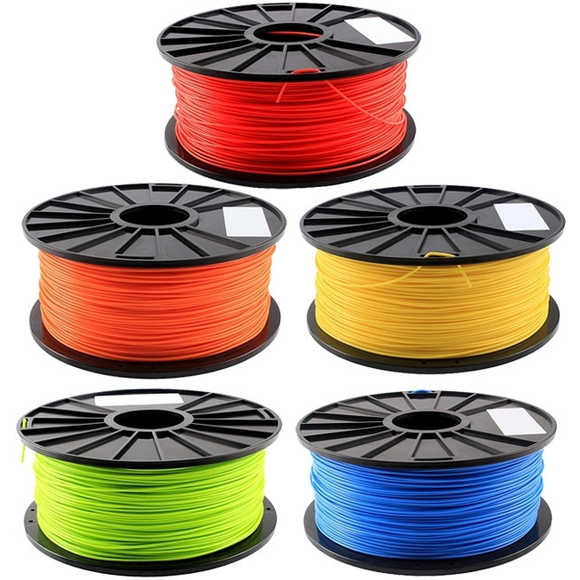 ABS 3.0 mm Fluorescent 3D Printer Filaments, about 135m(Orange) - Consumables by PMC TechLife | Online Shopping South Africa | PMC TechLife | Buy Now Pay Later Mobicred