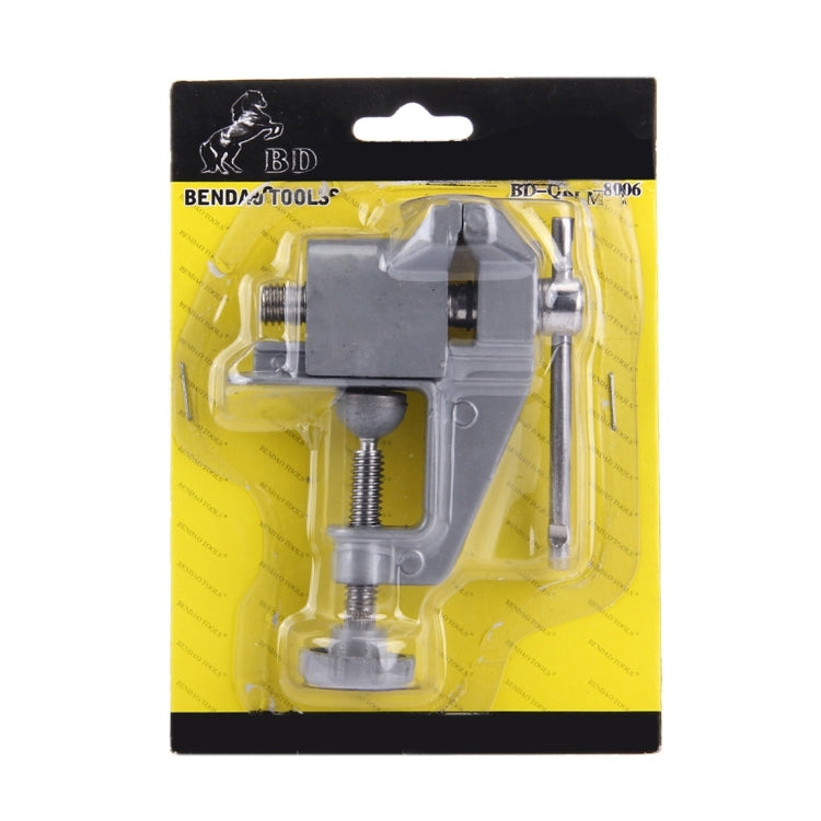 Bench Vice with Swivel Anvil (BD-QLM-8006) - Pliers by PMC TechLife | Online Shopping South Africa | PMC TechLife