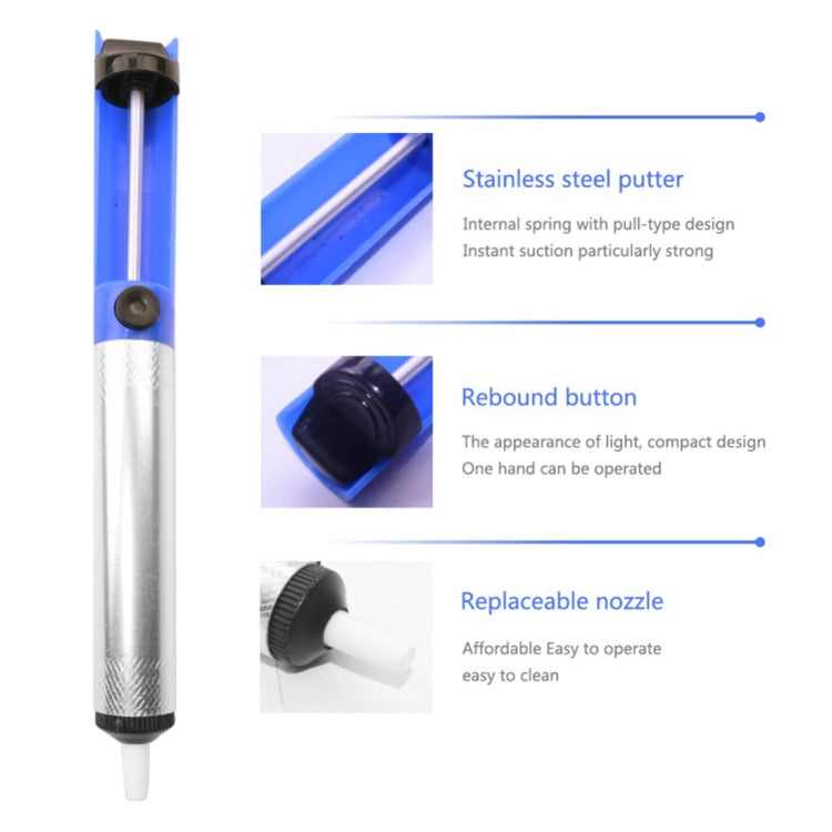 Aluminum Desoldering Pump - free shipping - PMC TechLife - Order now!