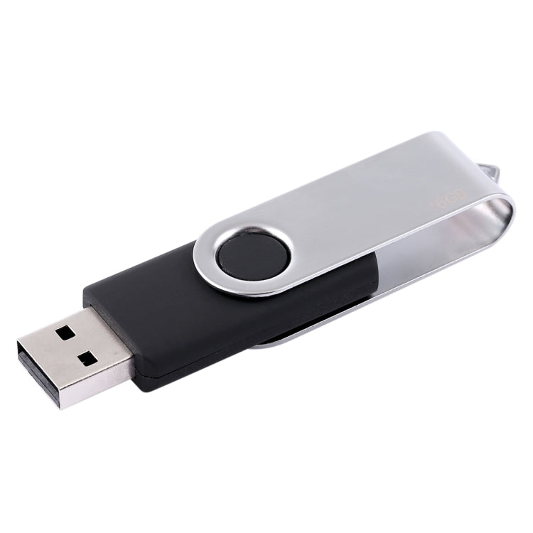 16GB Twister USB 2.0 Flash Disk(Black) - USB Flash Drives by PMc TechLife | Online Shopping South Africa | PMc TechLife | Buy Now Pay Later Mobicred