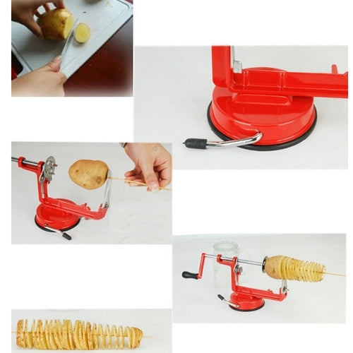 Spiral Potato Slicer, Size: about 21cm x 13cm - Cutter & Peeler by PMC Jewellery | Online Shopping South Africa | PMC Jewellery | Buy Now Pay Later Mobicred