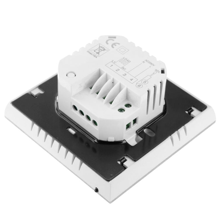 Electric Floor Heating System LCD Display Programmable Room Thermostat(Black) - Thermostat & Thermometer by PMC TechLife | Online Shopping South Africa | PMC TechLife | Buy Now Pay Later Mobicred